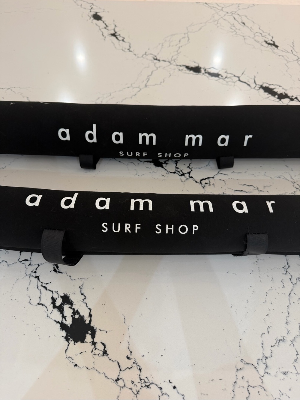 Surf Shop Black Rack Pads for Boards